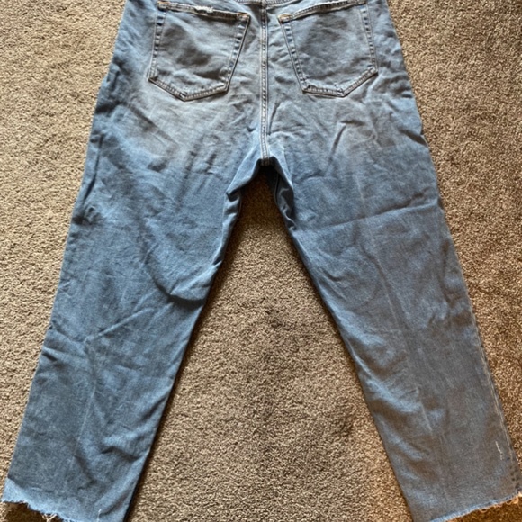 Ultra high rise ankle jeans - Picture 2 of 3